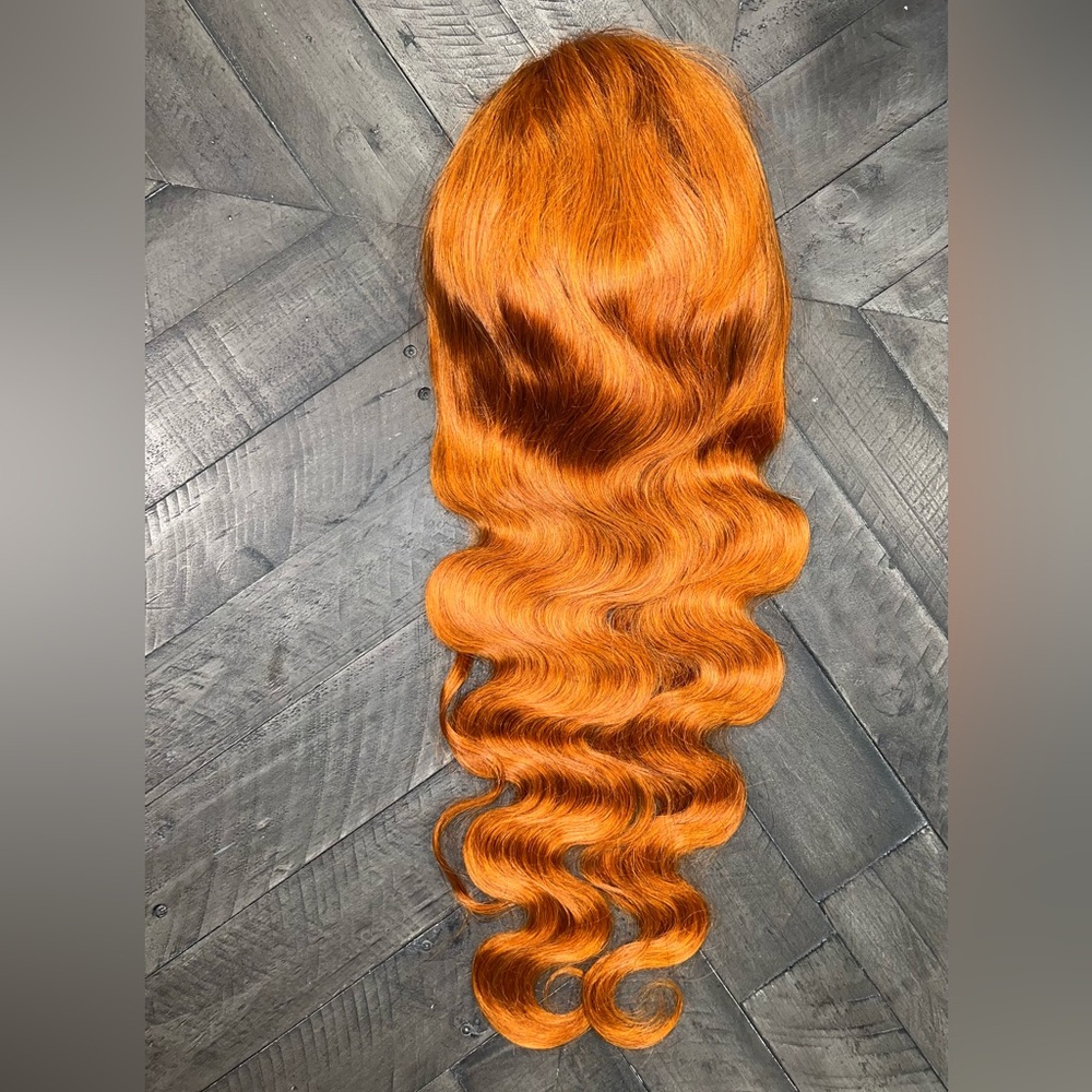 100% Human Hair Wig (Ginger)